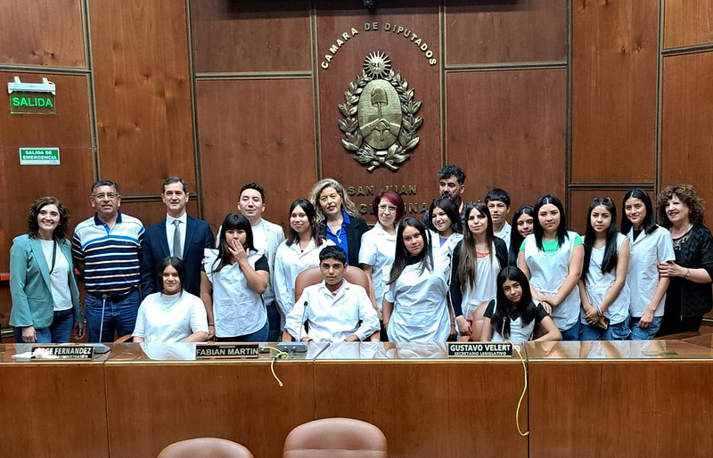 Dos escuelas más fueron participe de la visita a la Legislatura