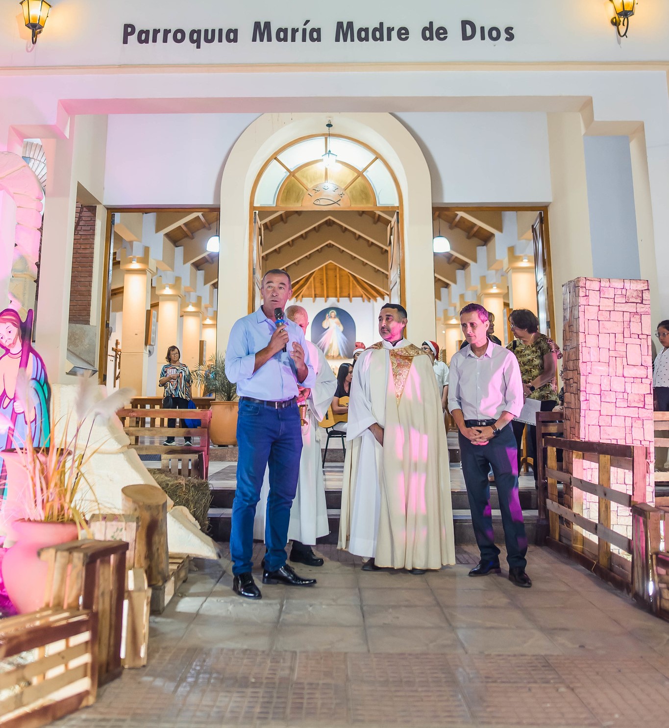  Bendición del Pesebre y de las nuevas instalaciones de la Parroquia María Madre de Dios