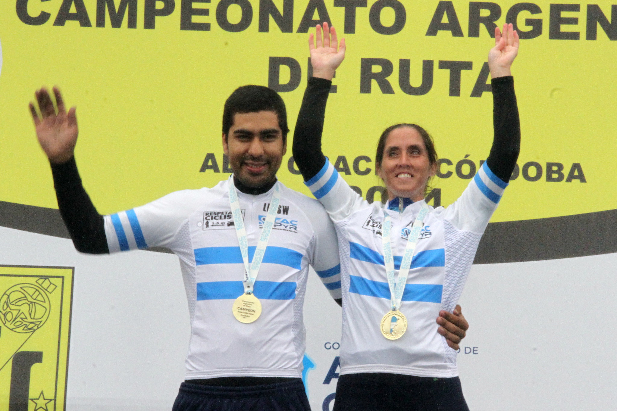 Majo Quiroga, empleada legislativa y deportista que obtuvo el oro en el Campeonato Argentino de Ruta
