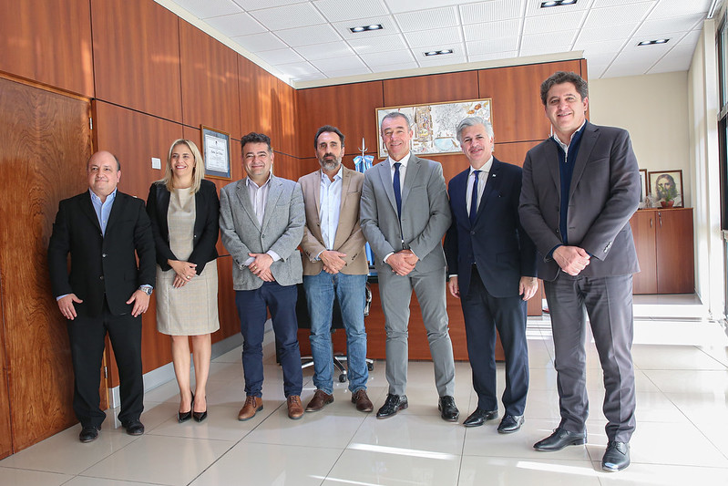 El vicegobernador Fabián Martín se reunió con el especialista en Política Internacional Marcelo Scaglione
