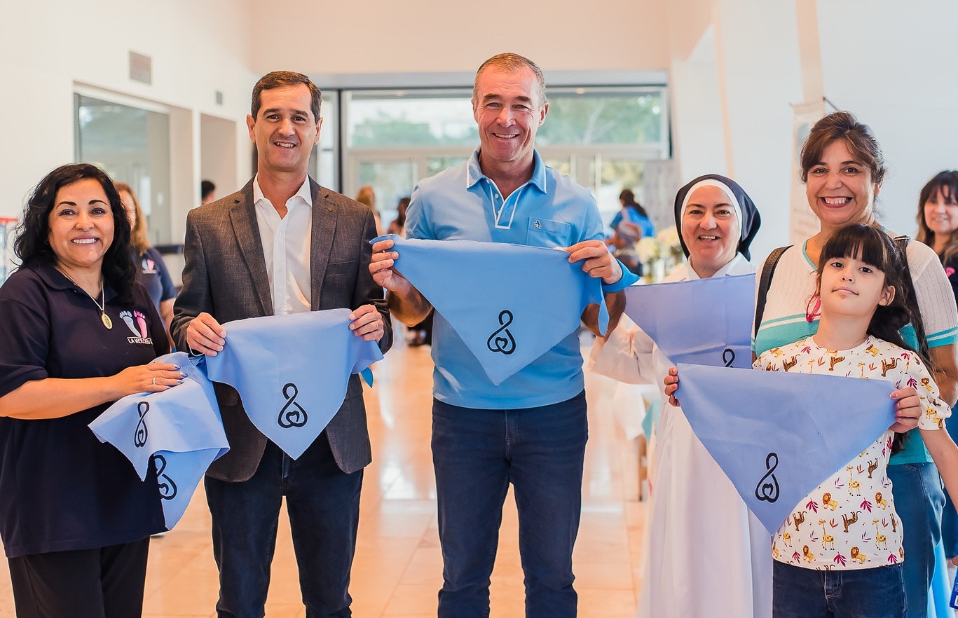 El vicegobernador presente en la jornada por la defensa de la Familia y la Vida