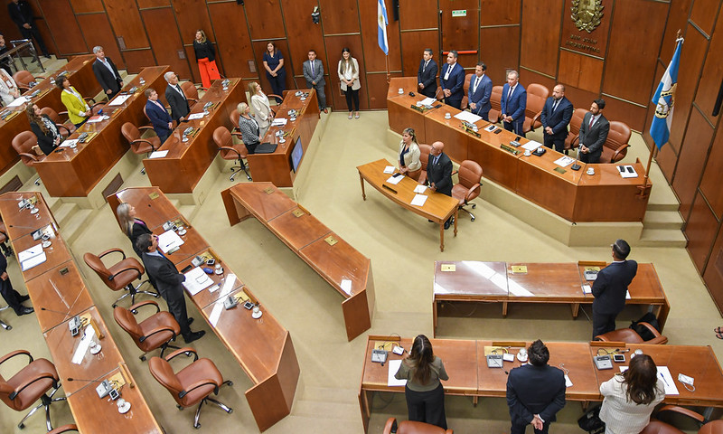 Apertura de la sesión del Parlamento de Cuyo