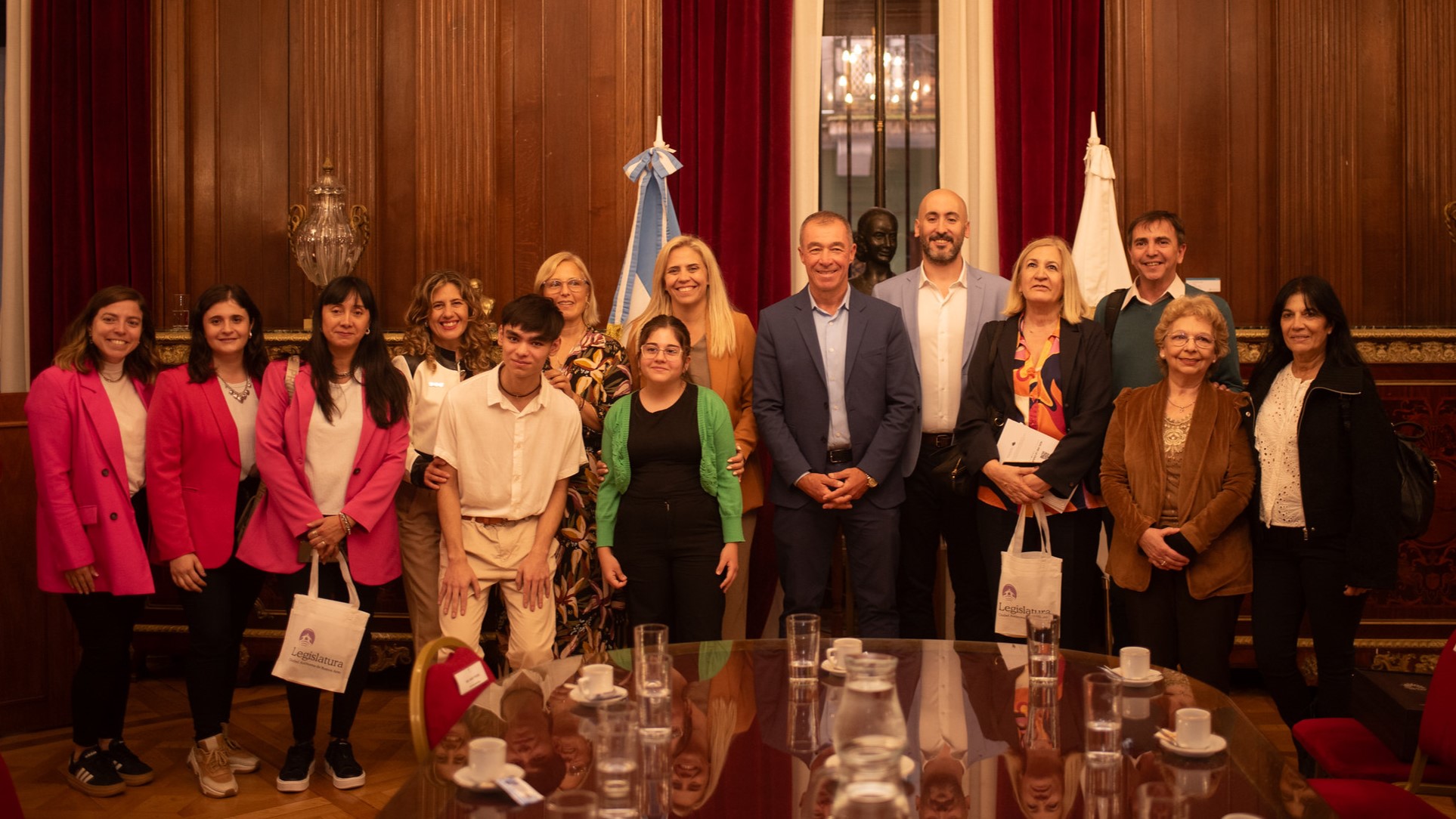 Visita institucional de la Legislatura de la Ciudad Autónoma de Buenos Aires