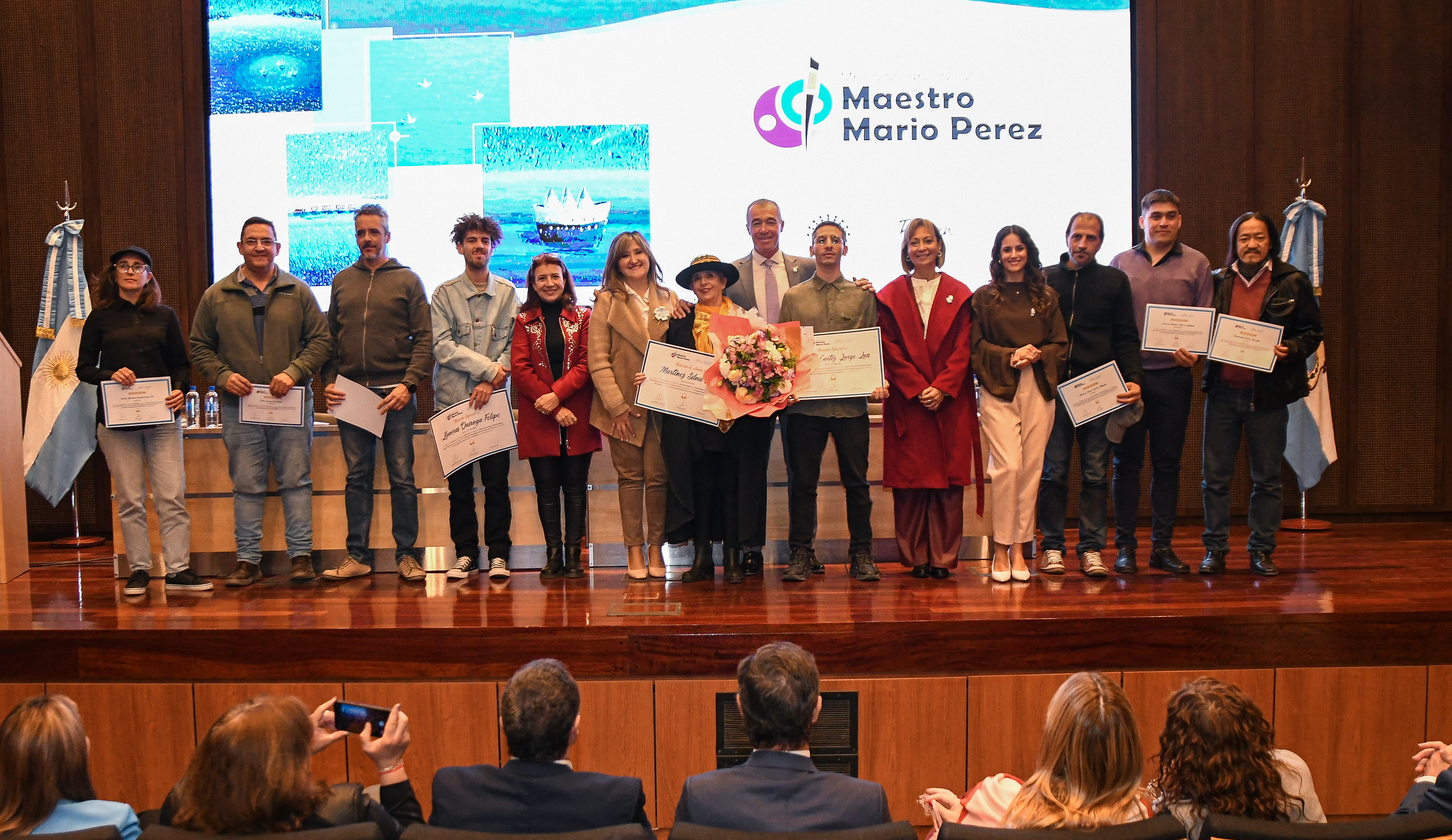 La Cámara de Diputados entregó de la Mención de Honor Maestro Mario Pérez 2024