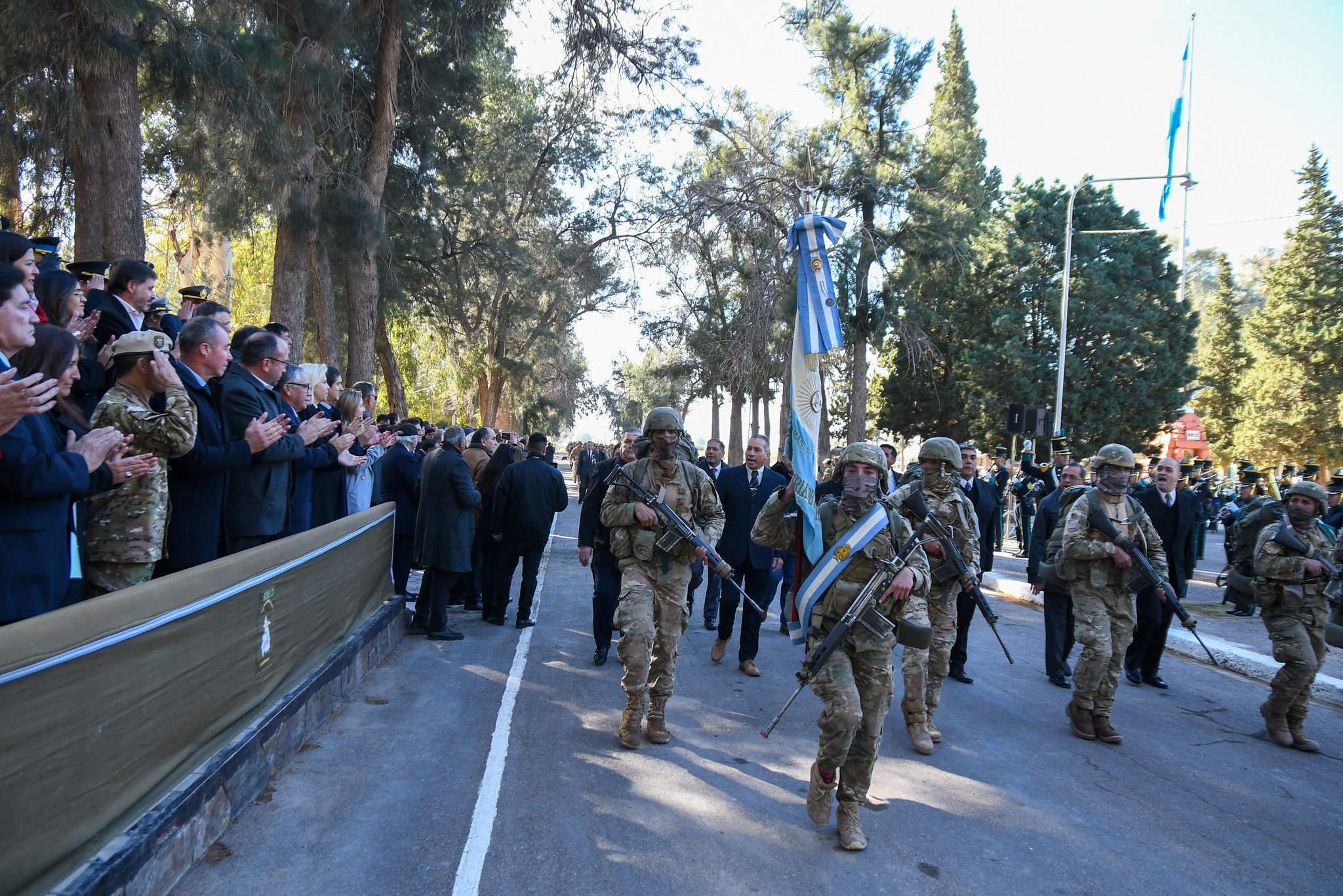 Presencia del Poder Legislativo en la ceremonia por el Día del Ejército Argentino