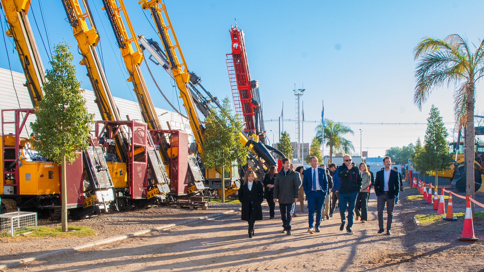 Visita a empresa de servicios mineros