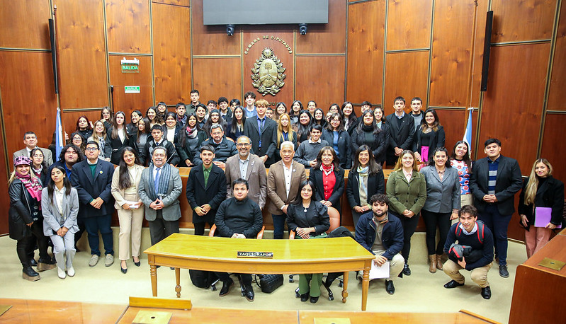 Estudiantes de la FACSO visitaron la Casa de Todos