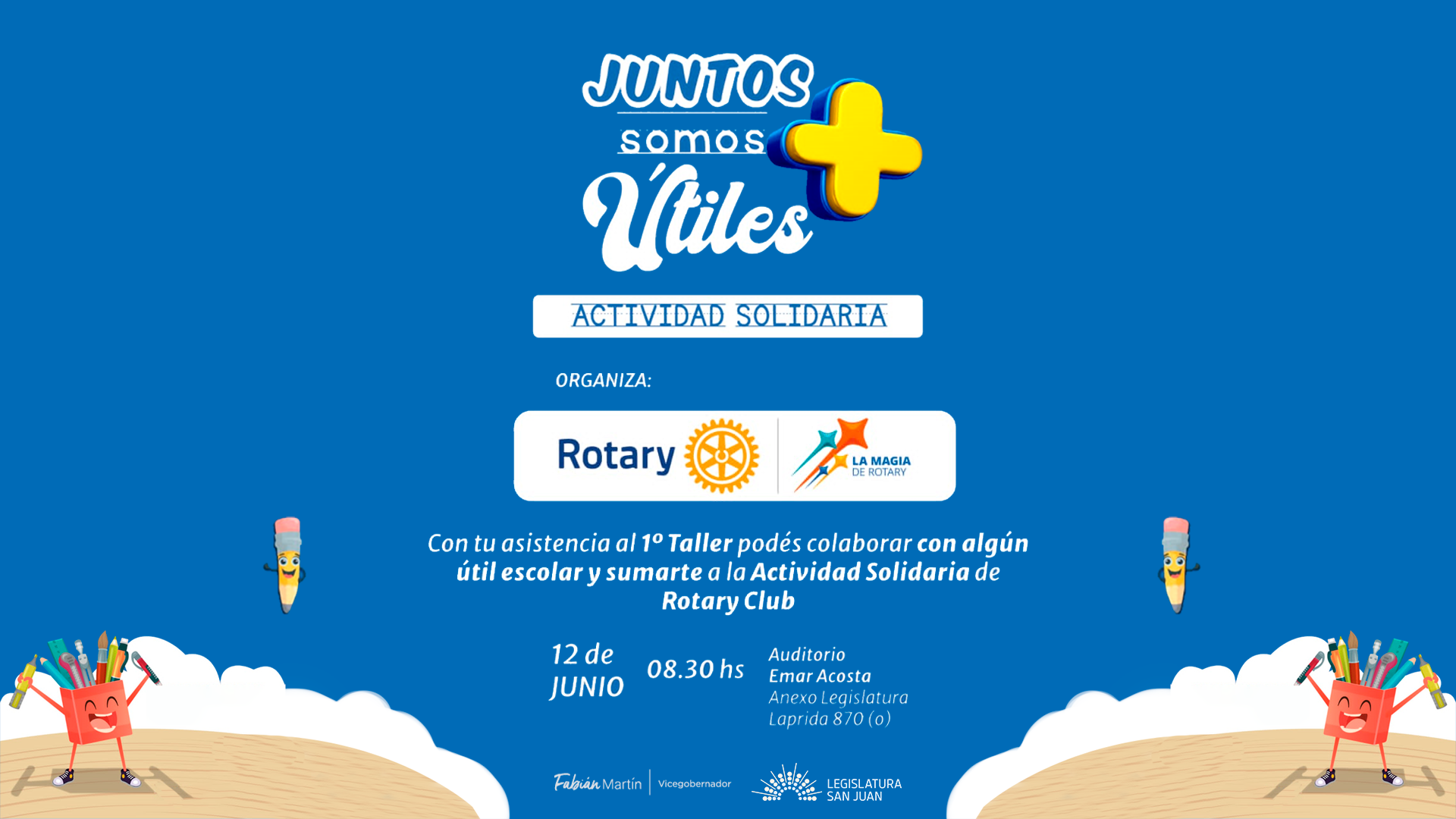 “Juntos somos útiles”: una iniciativa solidaria para acompañar la educación