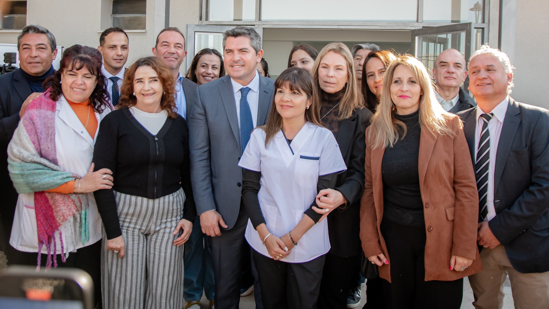 Inauguración del nuevo Centro de Salud en Las Tierritas, Albardón