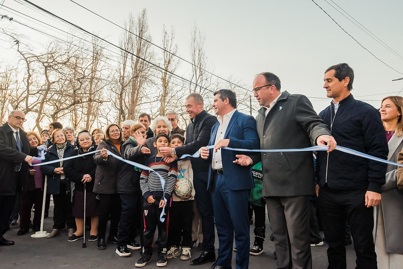 Inauguraron obras de repavimentación en el barrio FOEVA