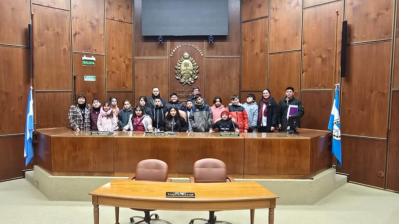 Estudiantes de San Martín visitaron la Legislatura provincial