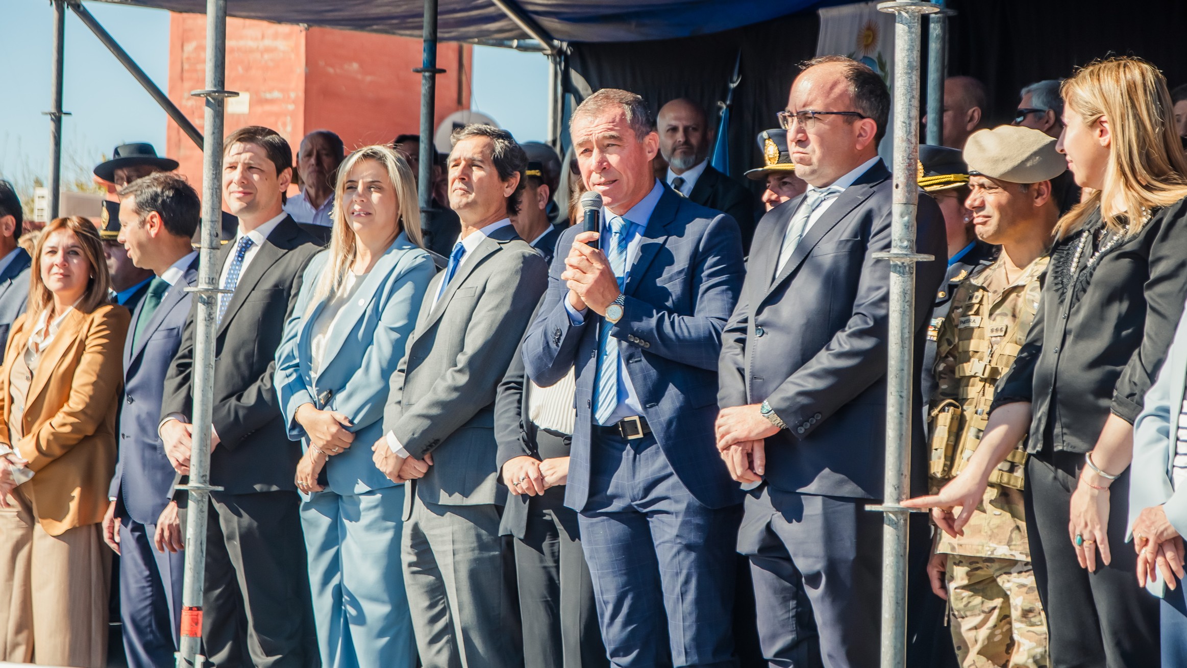 Rivadavia celebró su 117° aniversario con un emotivo acto cívico