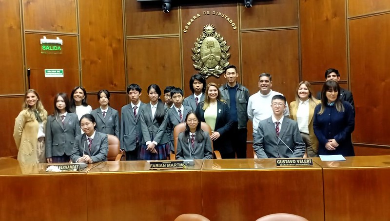 Estudiantes de intercambio cultural de China conocieron la Legislatura