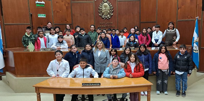 La Escuela Cornelio Saavedra recorre la Legislatura