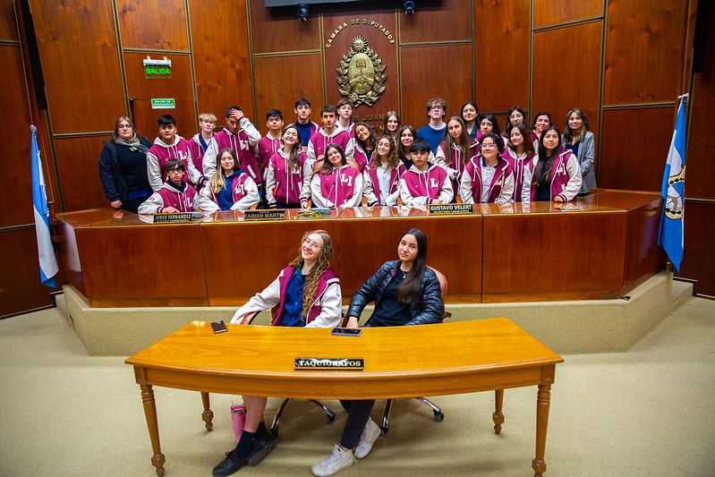 Mas estudiantes del colegio La Inmaculada visitaron la Casa de Todos