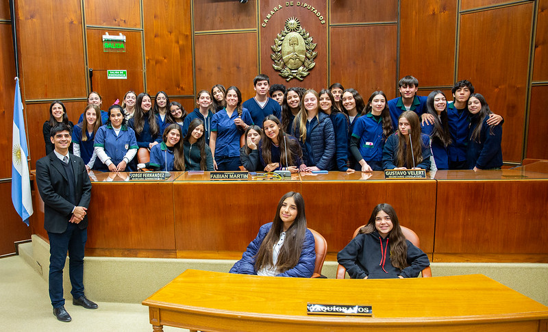 La Legislatura recibe nuevamente al Colegio La Inmaculada