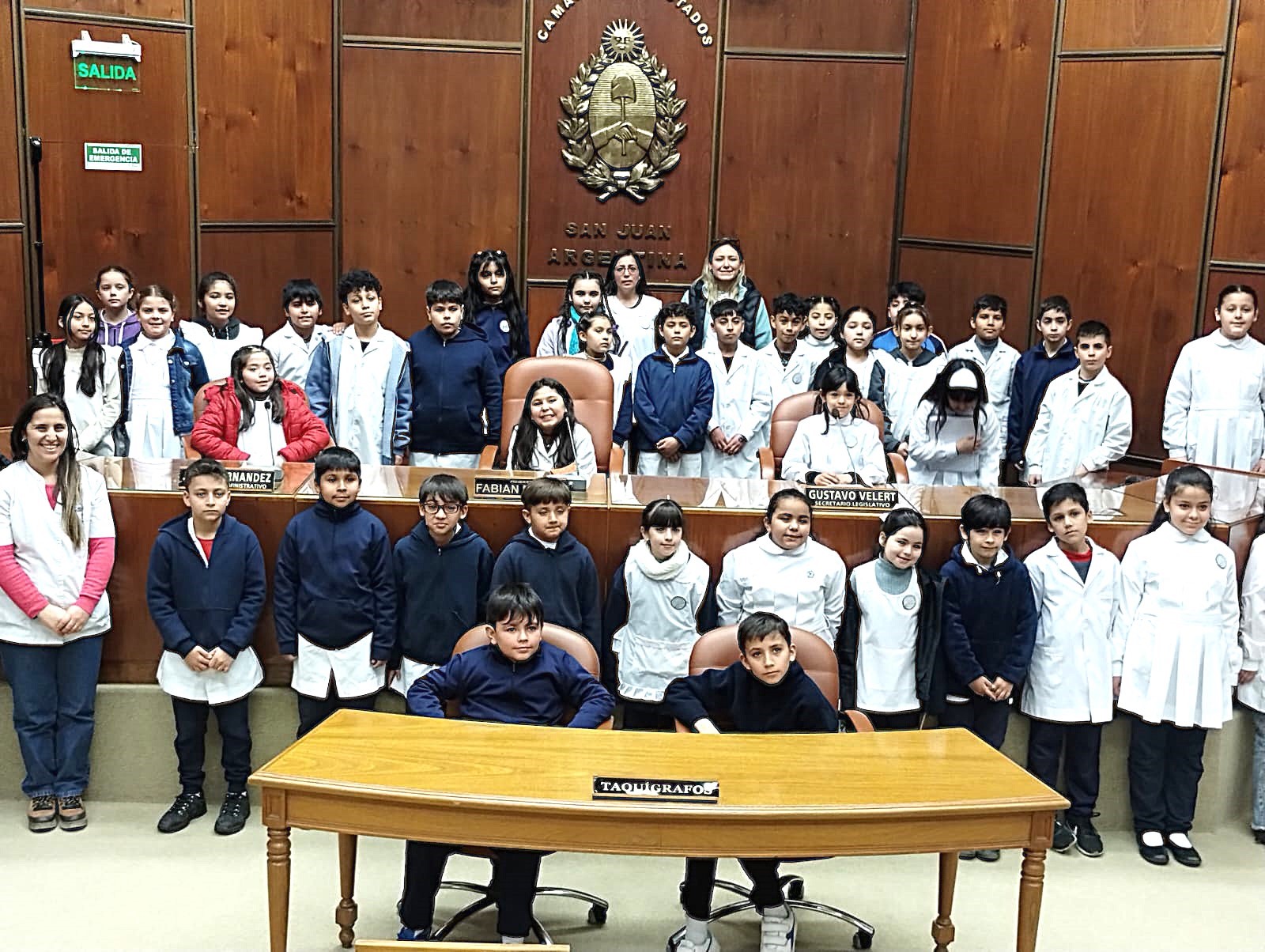 La legislatura le da la bienvenida a la Escuela José Aristóbulo García 