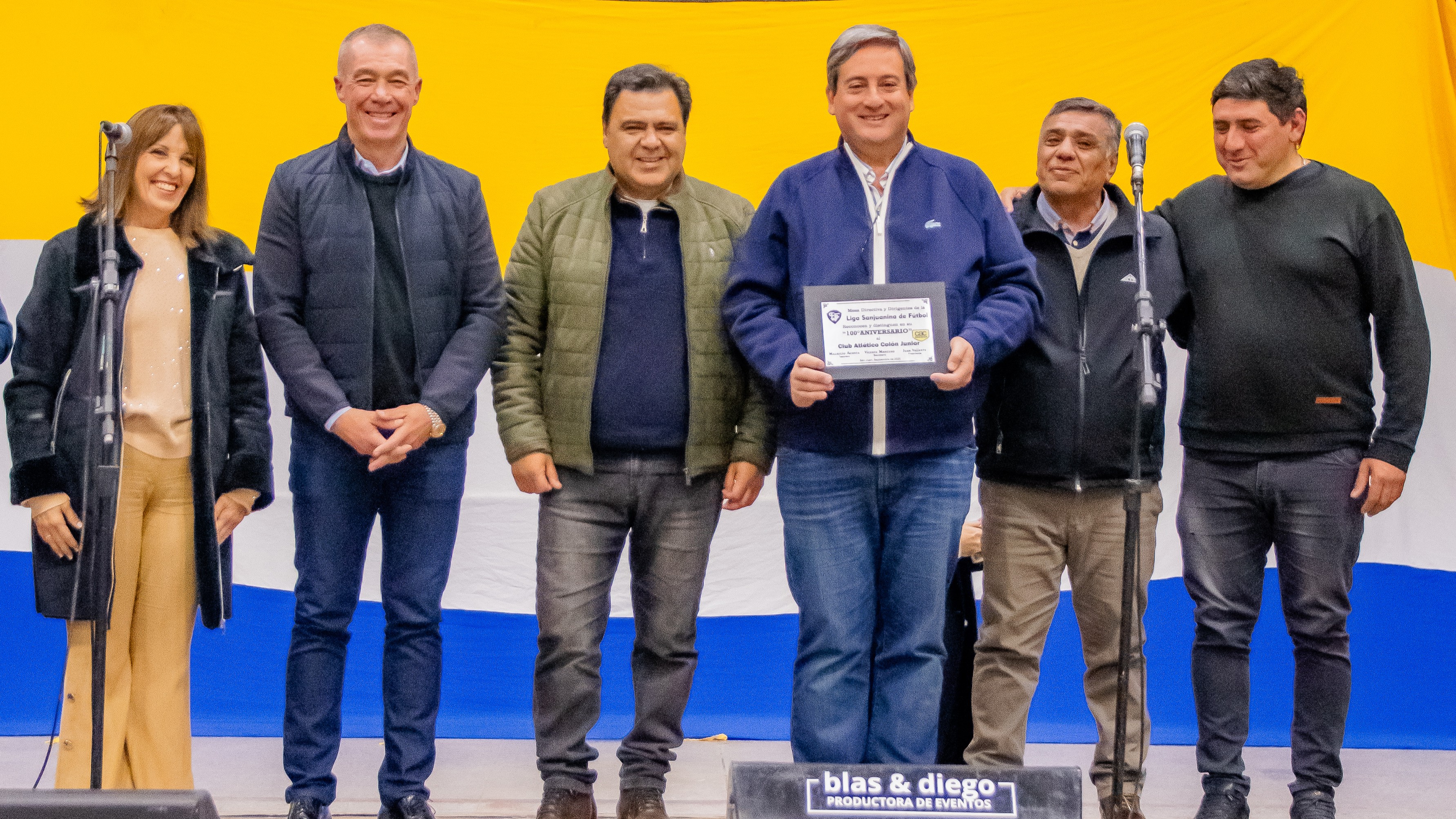 Colón Junior celebró su centenario con un gran evento