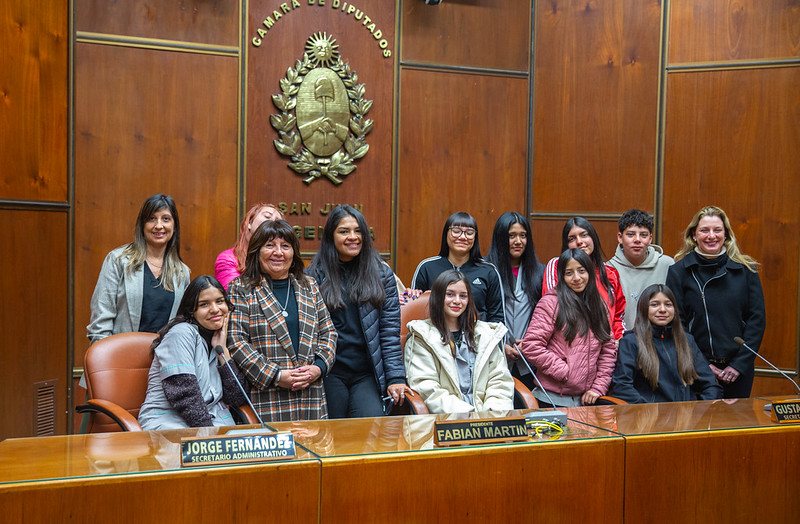 Una escuela del departamento San Martín en la Legislatura