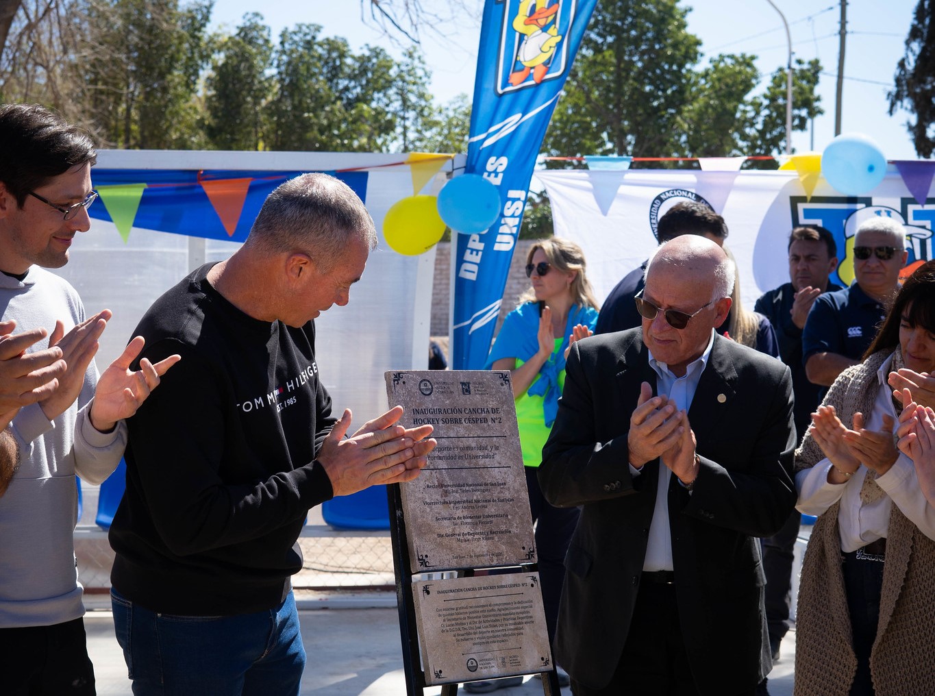 San Juan Celebra la Inauguración de la Nueva Cancha de Hockey en 'El Palomar'.