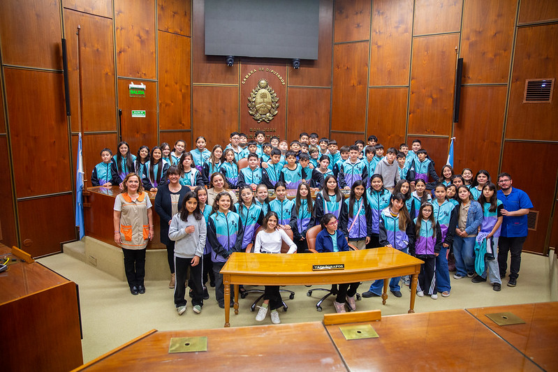 La escuela 14 de Febrero conoció la Casa de Todos