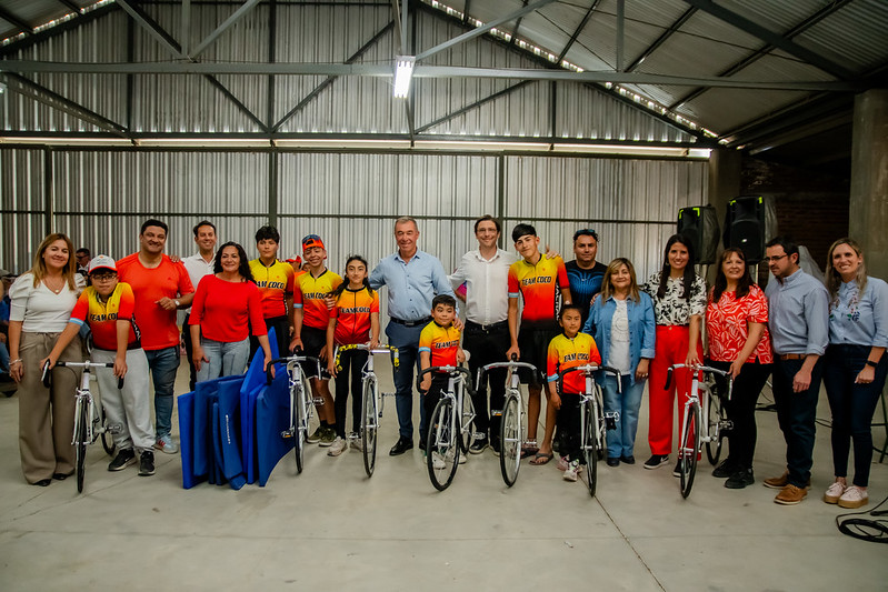 Jáchal recibió al Vicegobernador con importantes aportes en deporte e inclusión
