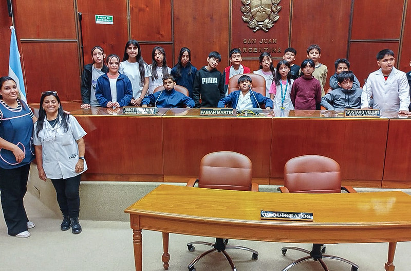 La Escuela 13 de Junio conoció el Poder Legislativo