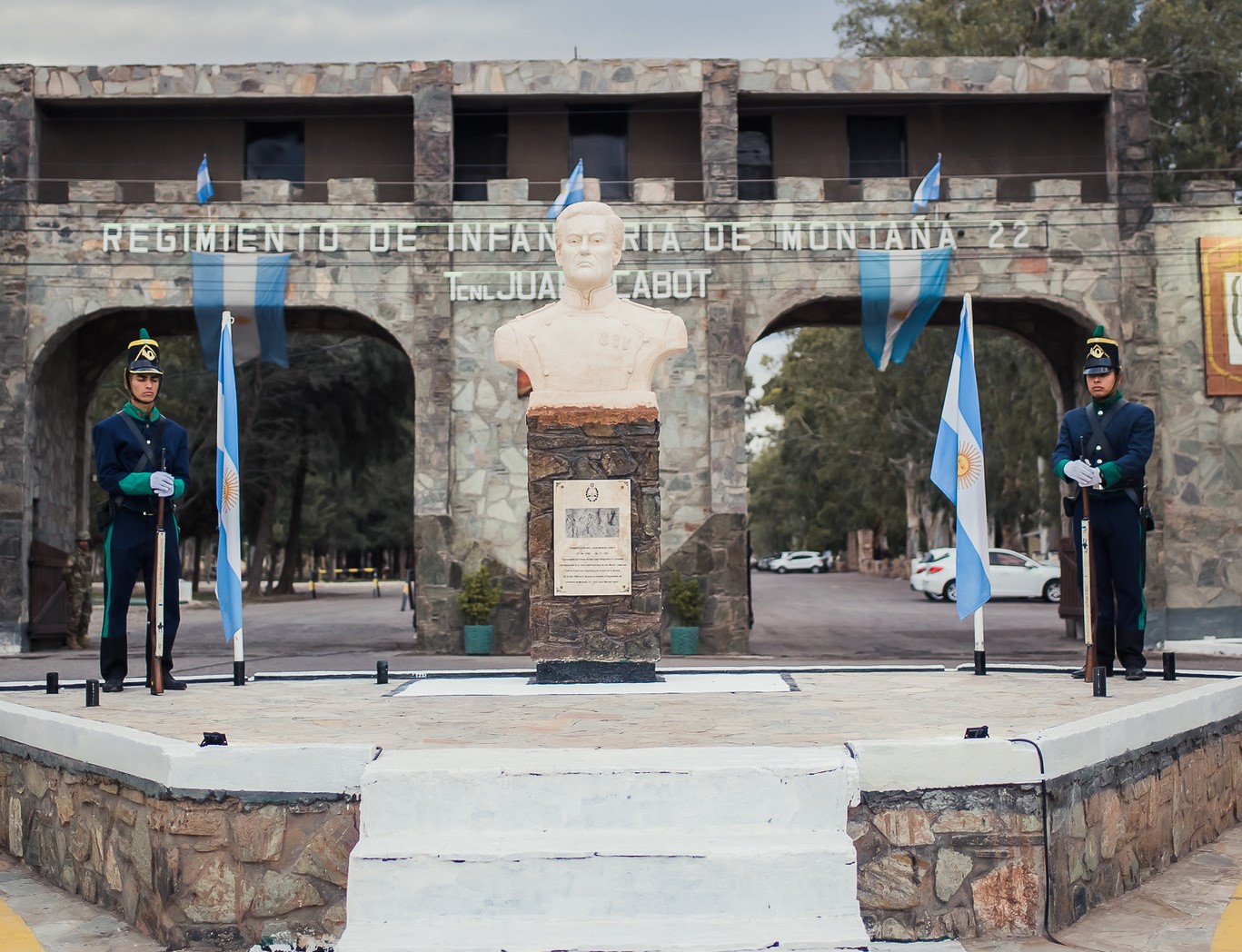 Homenaje al Teniente Coronel Juan Manuel Cabot