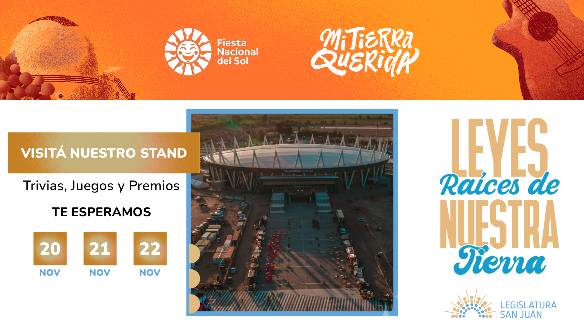 Visitá el stand de La Casa de Todos en la Fiesta Nacional del Sol