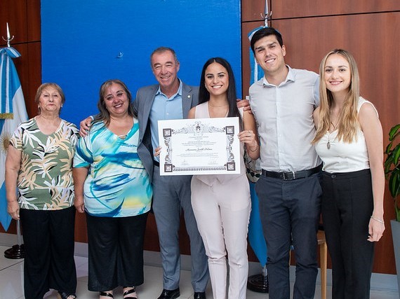 Entregaron la distinción “Diploma de Honor Republicano: Leonardelli–Ramella”