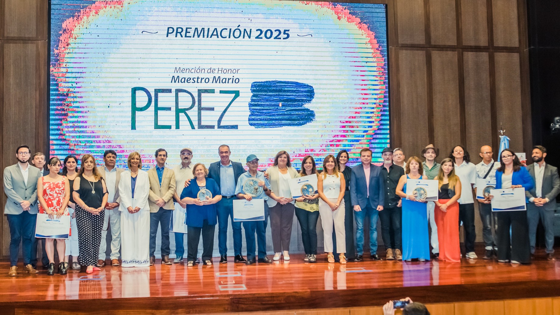 Anunciaron los ganadores de la Mención de Honor “Maestro Mario Pérez”
