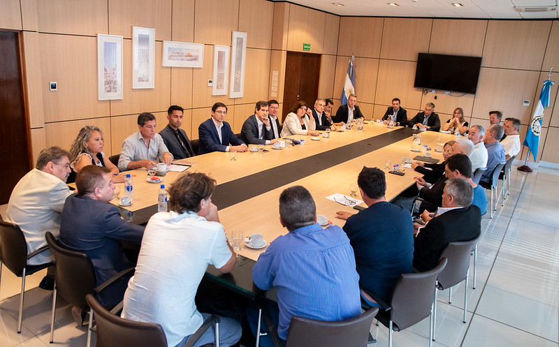 Diputados recibieron a representantes del sector productivo