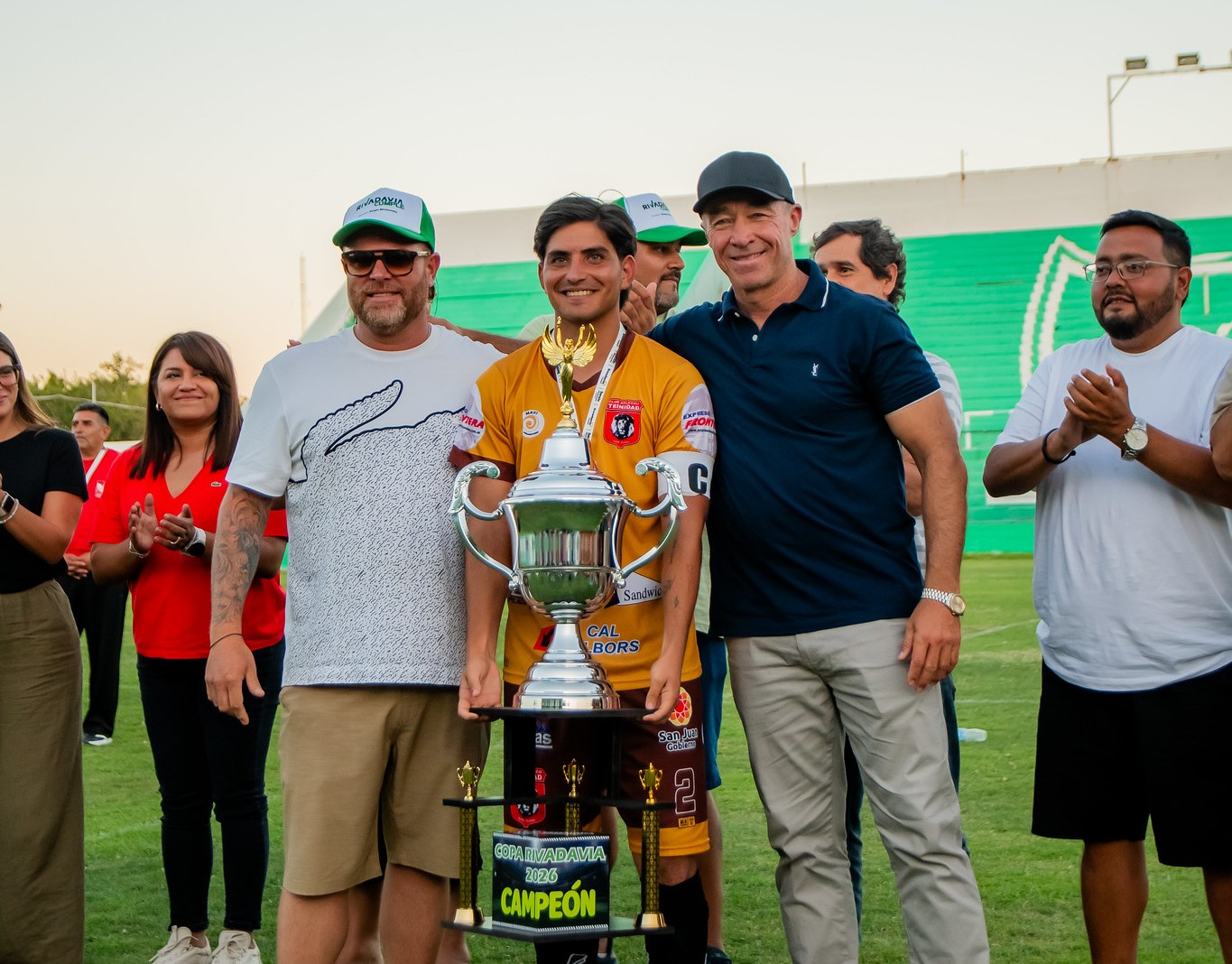 Fabián Martín participó de la final de la Copa Rivadavia
