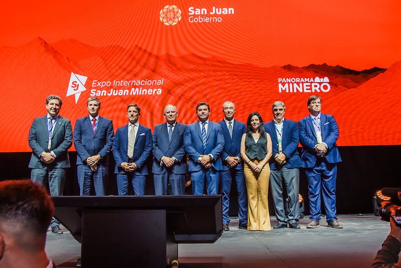 El vicegobernador acompañó la inauguración de la Expo San Juan Minera 2026