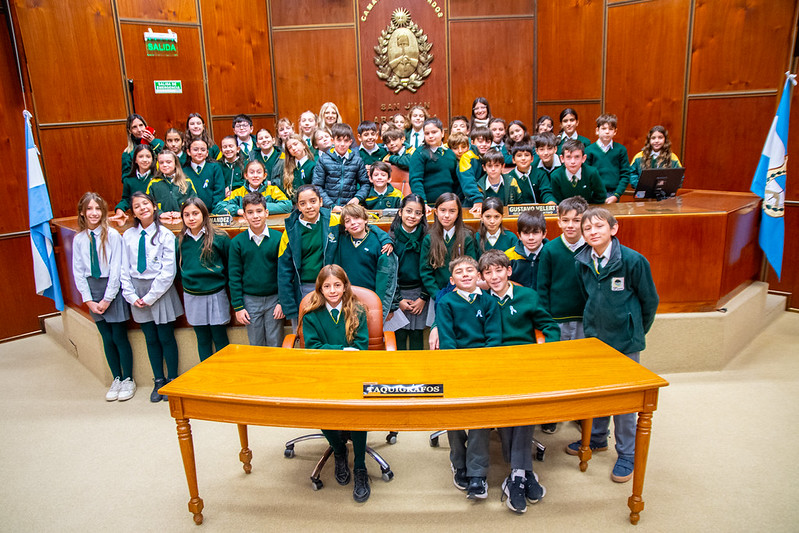 El Colegio Los Olivos llegó a la Casa de Todos