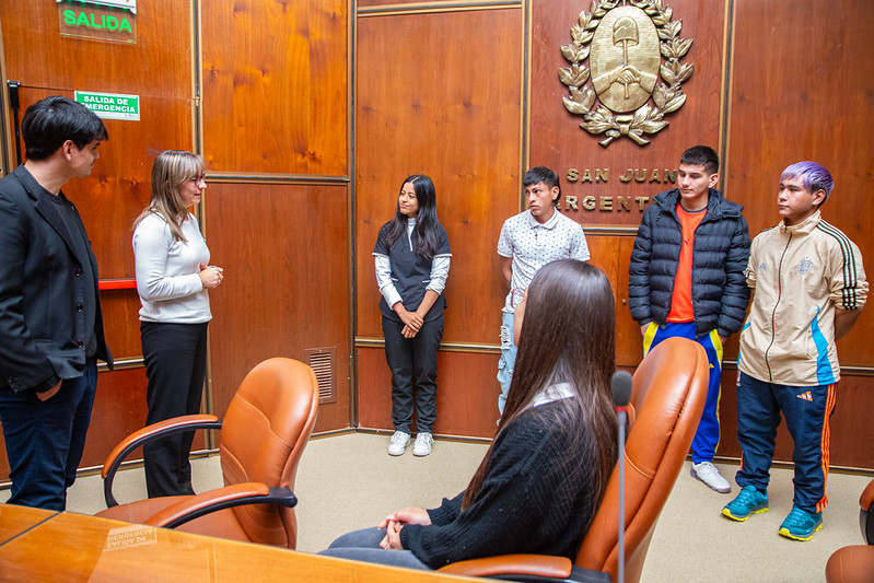 Una institución pocitana visitó la Legislatura 