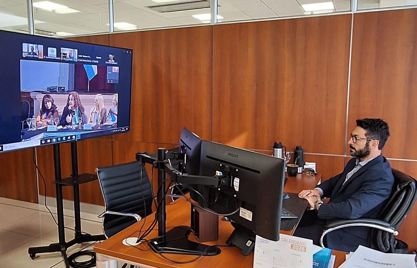 El secretario Legislativo participó de manera virtual en encuentro federal de legislaturas