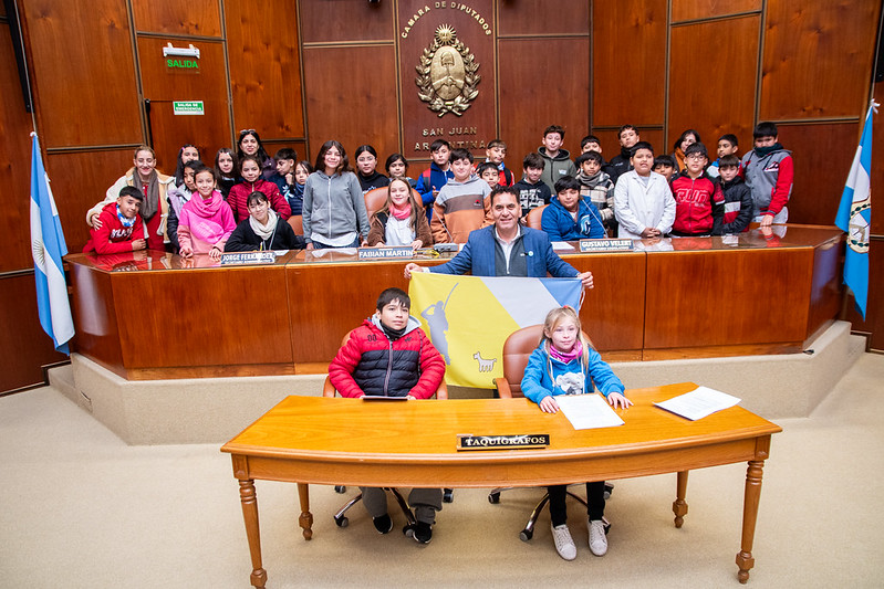 Desde Angaco llegaron para conocer La Casa de Todos