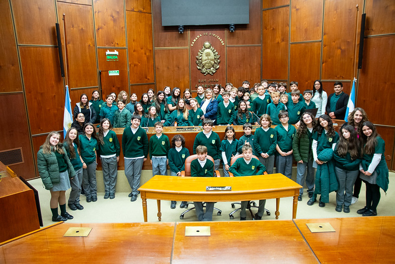 Estudiantes de la Escuela Modelo conocieron la Legislatura