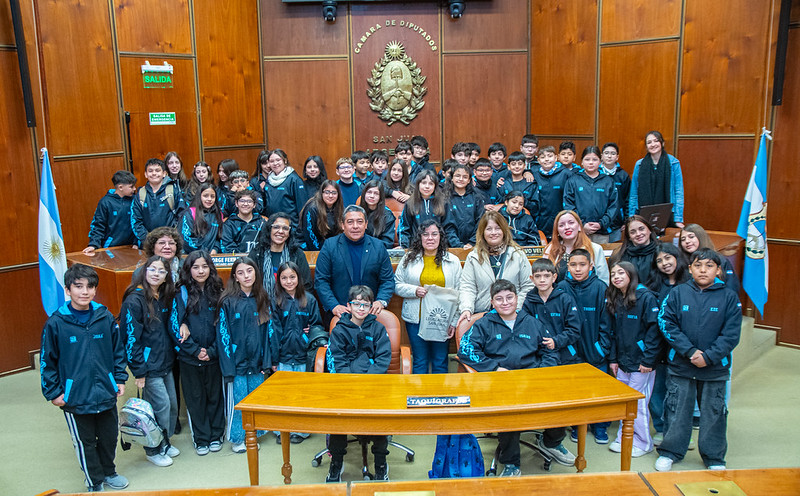 Desde Albardón llegaron a la Legislatura para conocer La Casa de Todos