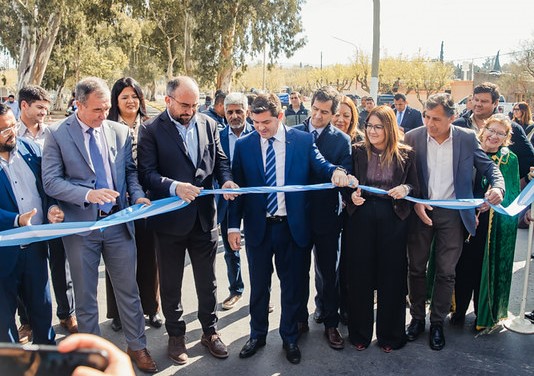 Rivadavia celebró sus 118 años con la inauguración de obras 