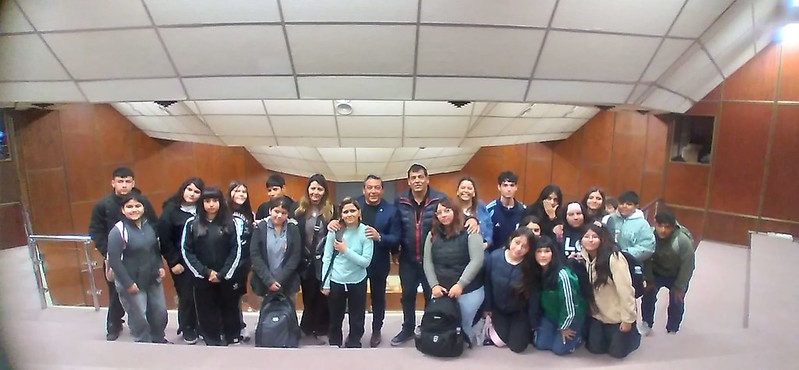 La escuela Vicecomodoro Gustavo Marambio llegó a la Casa de Todos desde Albardón 