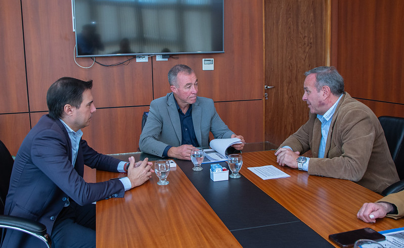 El vicegobernador Fabián Martín recibió a integrantes de DIPAN