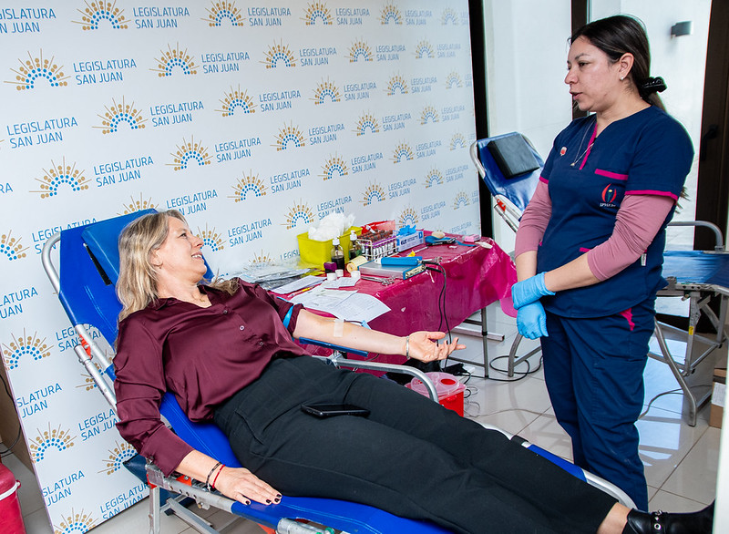 La comunidad legislativa participó de una nueva colecta de sangre
