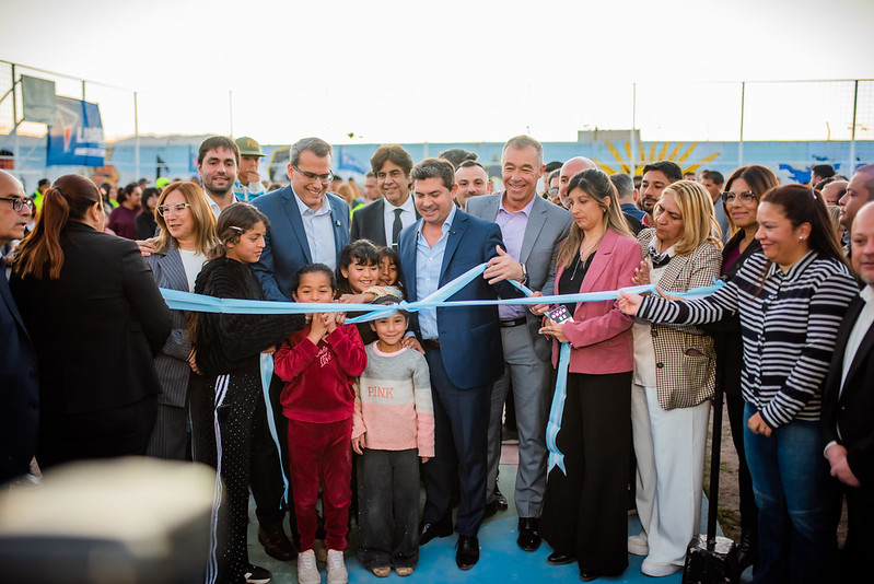 Rawson celebró sus 84 años con la inauguración del Paseo de la Argentinidad