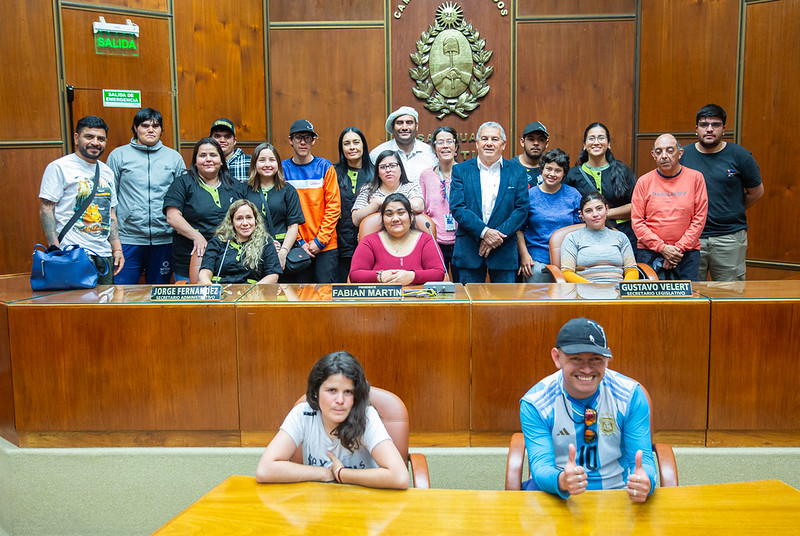 La Legislatura recibió a estudiantes de una escuela de educación especial de Valle Fértil