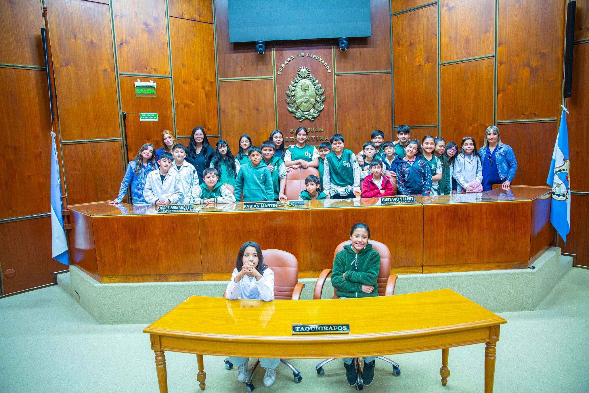 La escuela Patricias Mendocinas conoció el Poder Legislativo