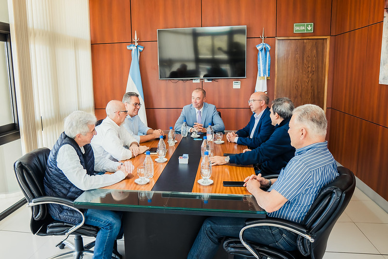 El vicegobernador mantuvo un encuentro con autoridades del Grupo Vicunha
