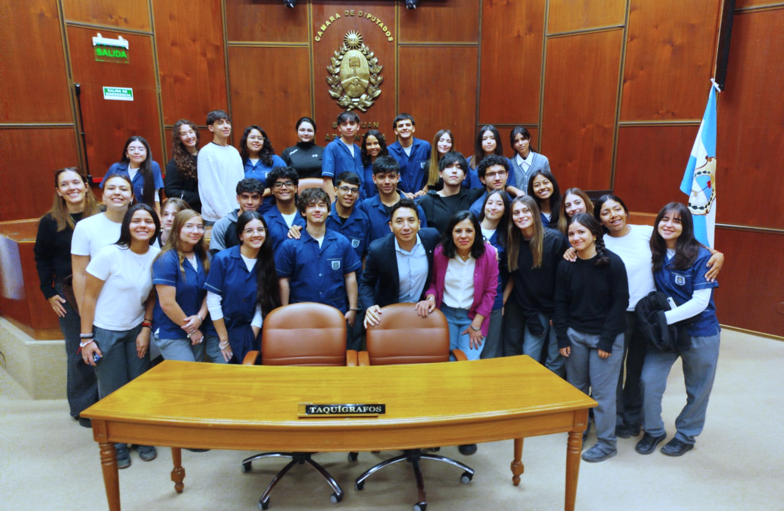 Más estudiantes visitaron el Poder Legislativo