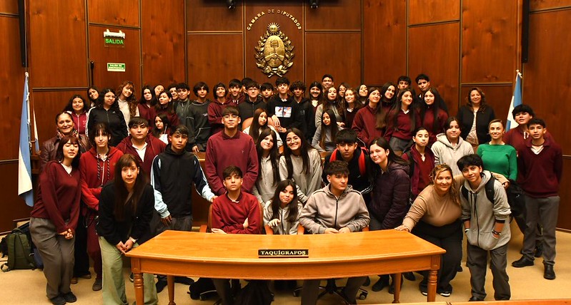 El colegio Monseñor Orzali visitó la Casa de Todos